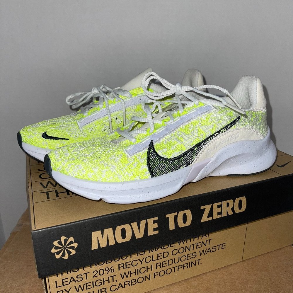 WOMEN'S NIKE SUPERREP GO 3 NN FK (DH3393 175) GREY-PHANTOM SIZE 7, 8, 8.5, 11 - Picture 6 of 8